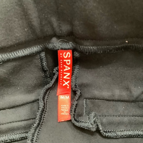 Spanx By Sara Blakely Pull-On Ankle Pants Office Casual Stretch - Picture 5 of 12
